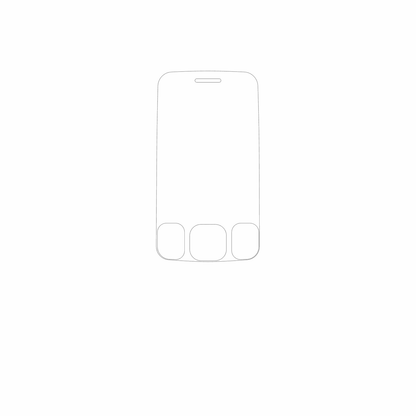dipos Displayschutz für GFive G3310 New, mattierte Oberfläche, geringe Dicke und perfekte Passform