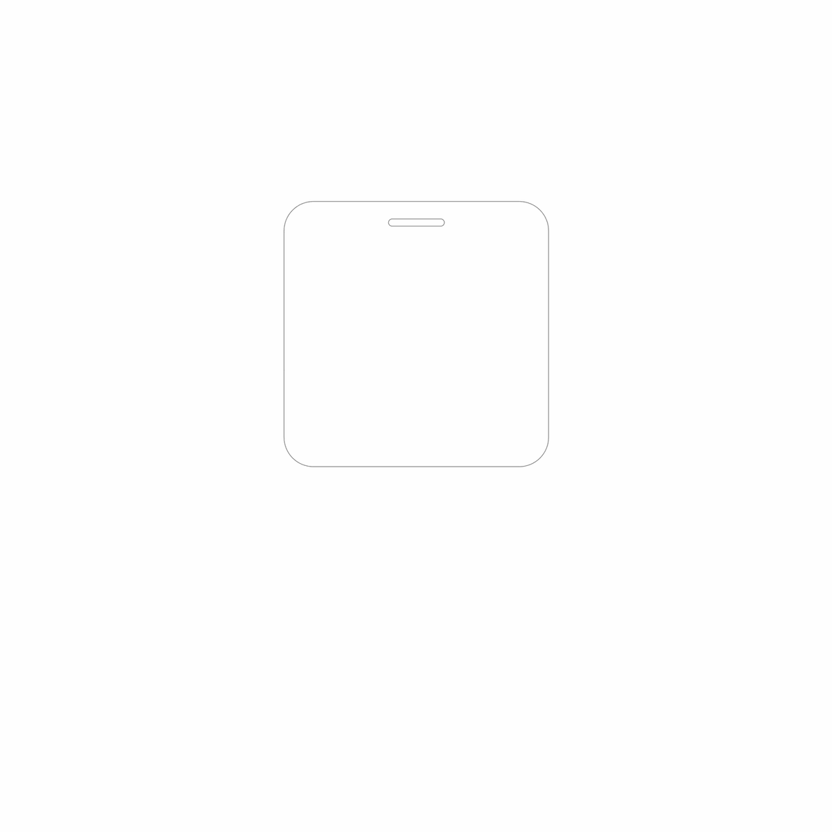 dipos Displayschutz für GFive Magic, mattierte Oberfläche, geringe Dicke und perfekte Passform