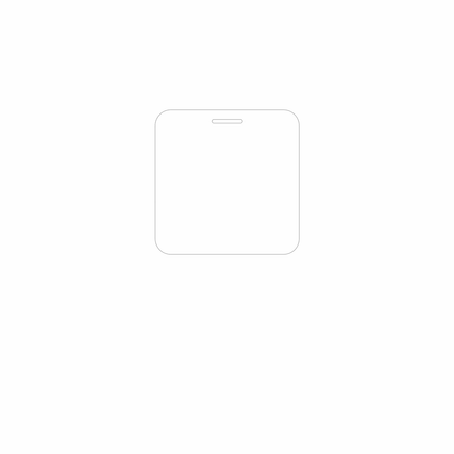 dipos Displayschutz für GFive Magic, mattierte Oberfläche, geringe Dicke und perfekte Passform