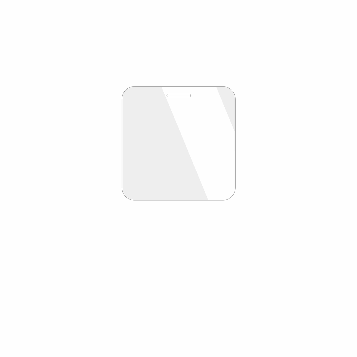 dipos Displayschutz für GFive Magic, transparente Oberfläche, geringe Dicke und perfekte Passform