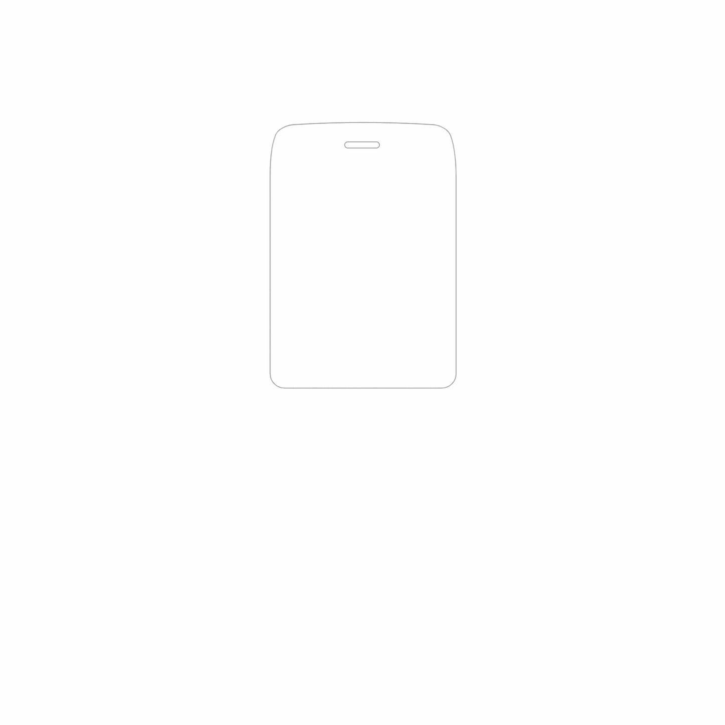 dipos Displayschutz für GFive Style New, mattierte Oberfläche, geringe Dicke und perfekte Passform