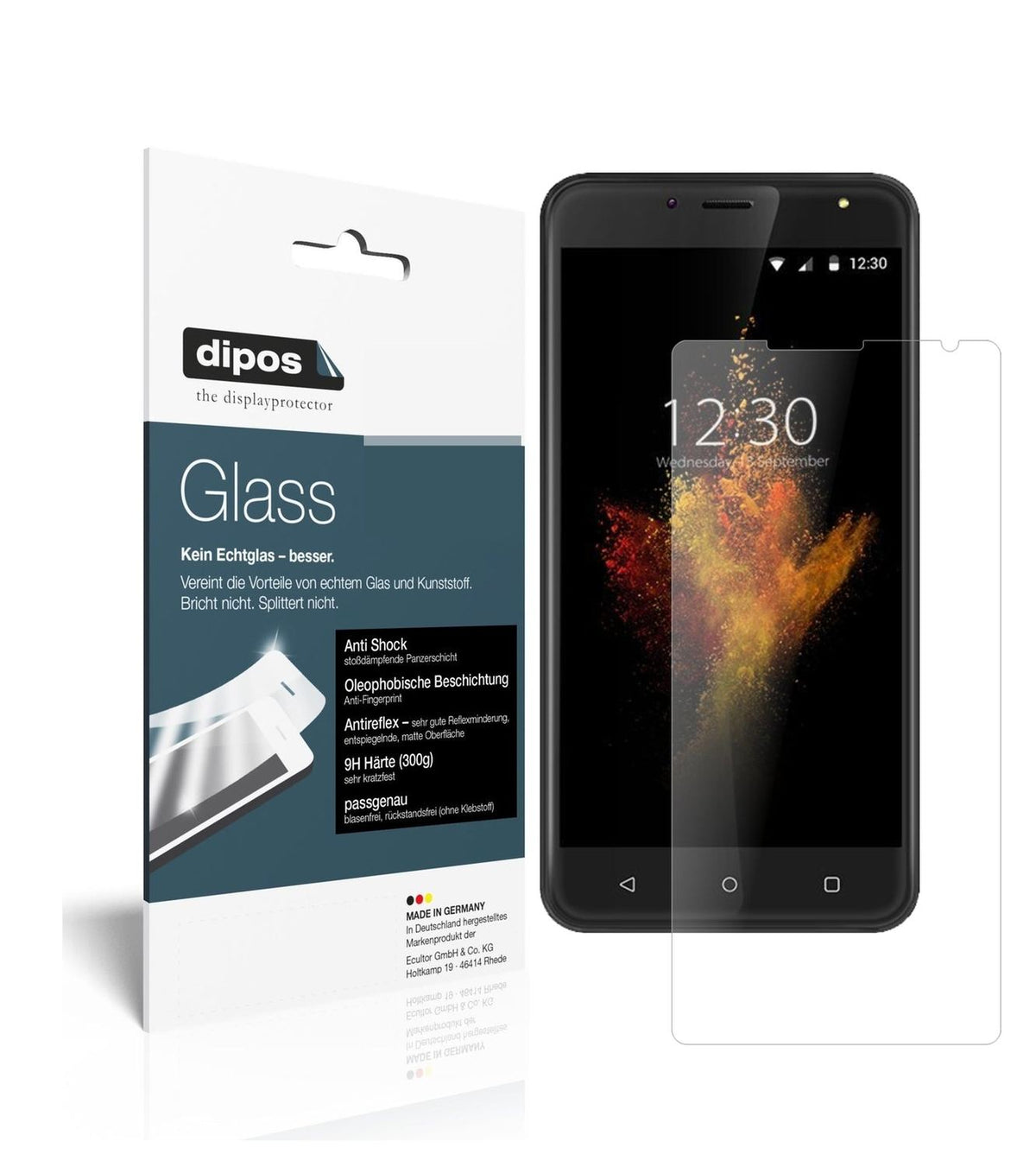 1x 9H Matte Screen Protector for Wieppo S6 Lite Tempered Glass