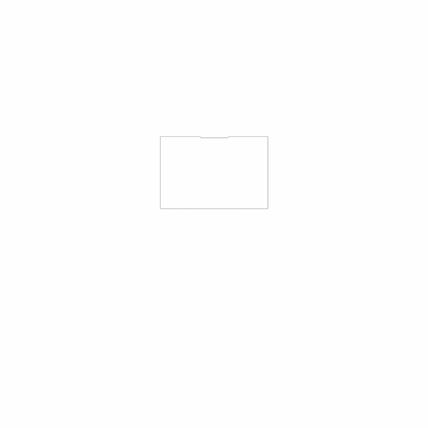dipos Displayschutz für Gigabyte Aorus 16X 2024, mattierte Oberfläche, geringe Dicke und perfekte Passform