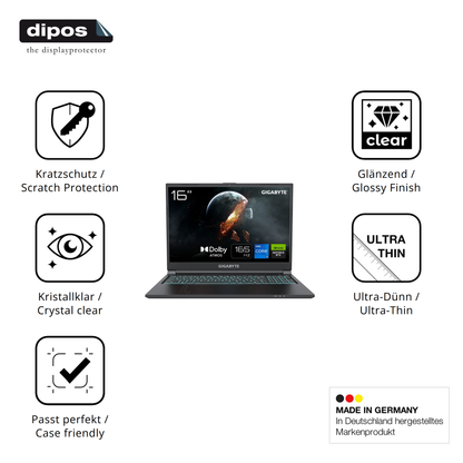 Displayschutz hergestellt in Deutschland, höchste Qualität made in Germany
