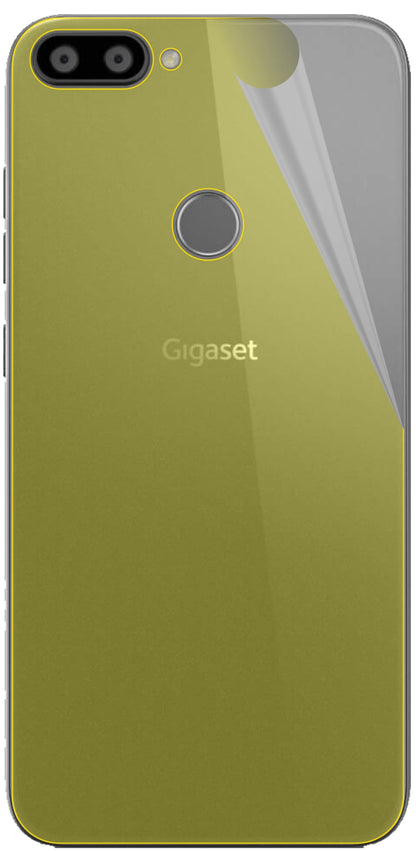 dipos Displayschutz für Gigaset GS195 Pummelphone Rückseite, transparente Oberfläche, geringe Dicke und perfekte Passform