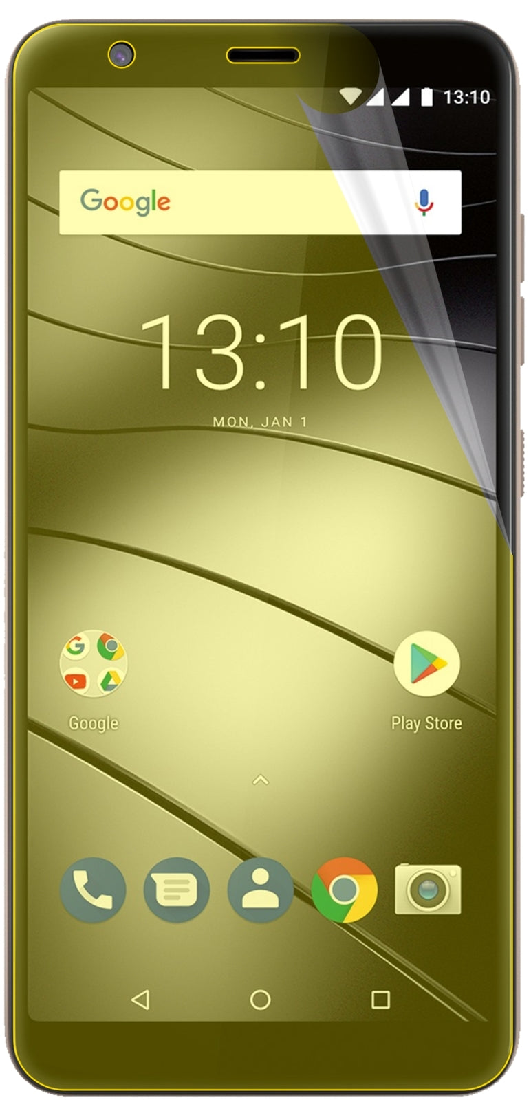 dipos Displayschutz für Gigaset GS280, transparente Oberfläche, geringe Dicke und perfekte Passform