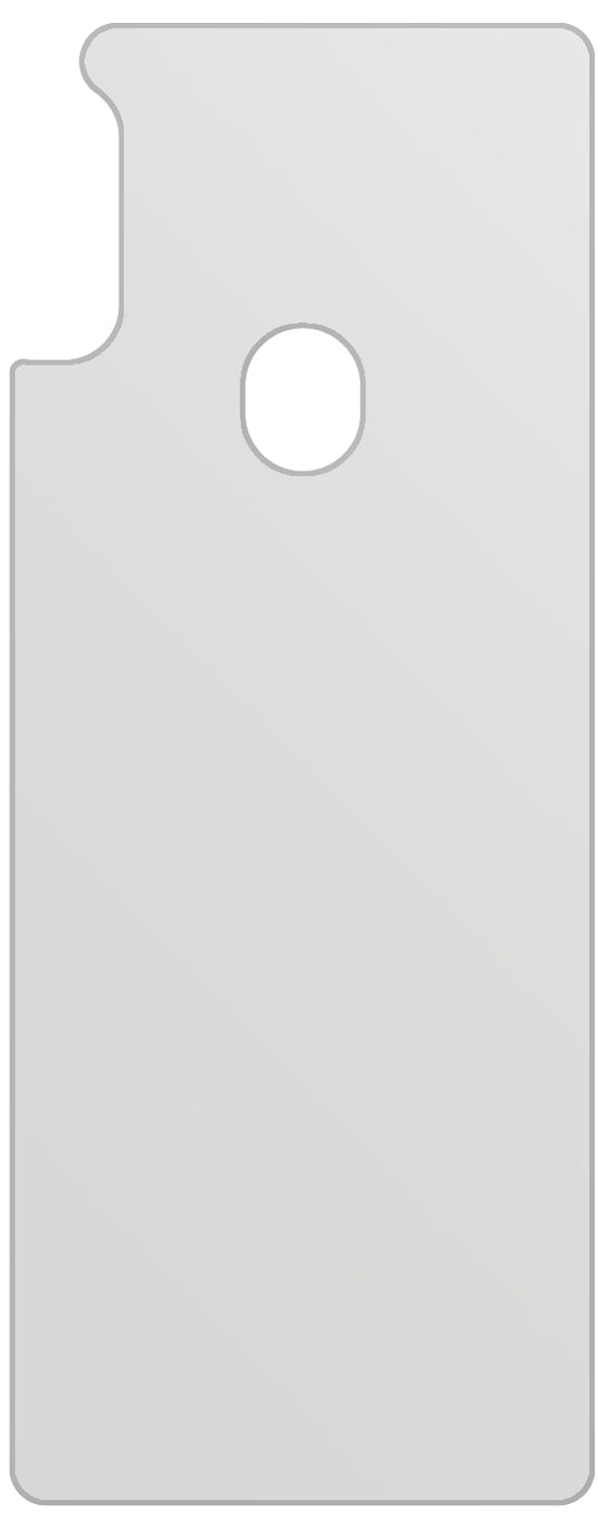 dipos Displayschutz für Gigaset GS290 Rückseite, mattierte Oberfläche, geringe Dicke und perfekte Passform