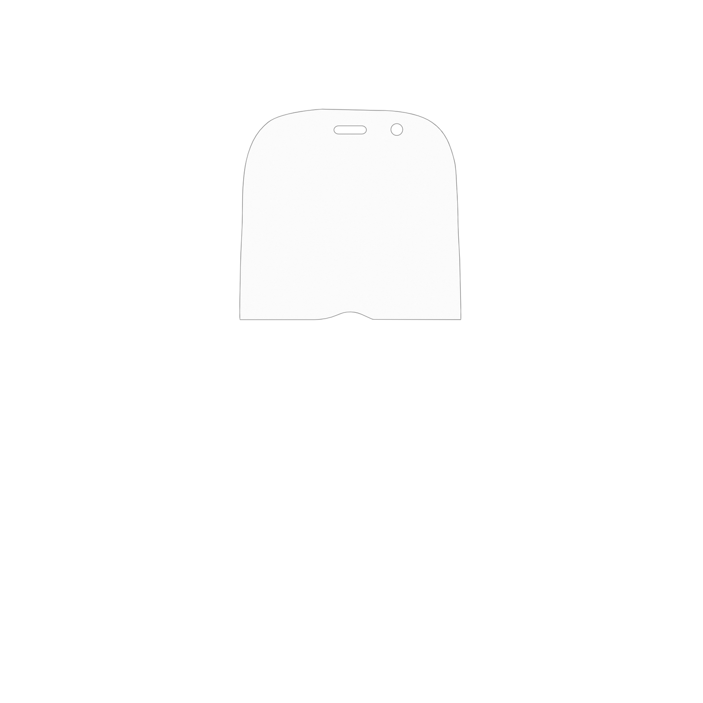 dipos Displayschutz für Gigaset GL695, mattierte Oberfläche, geringe Dicke und perfekte Passform