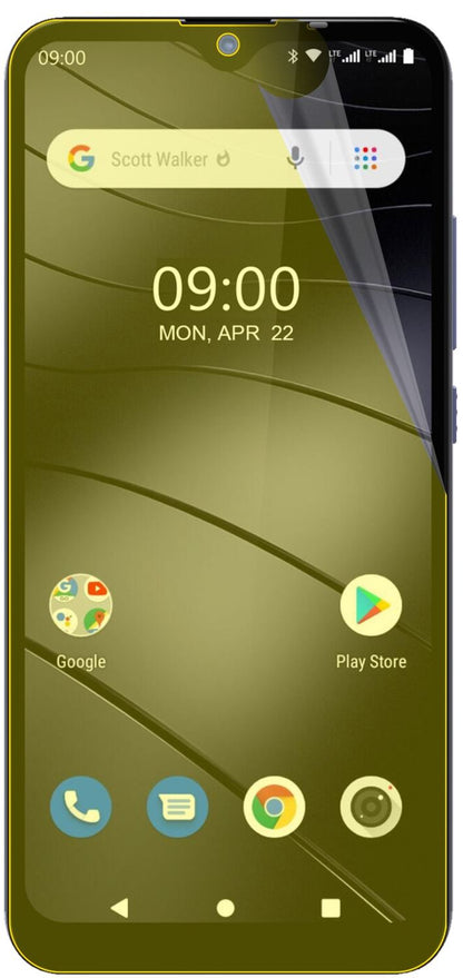 2x Screen Protector for Gigaset GS110 Protective Film covers 100% dipos Flex