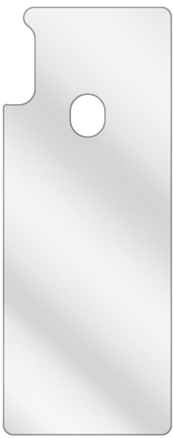 dipos Displayschutz für Gigaset GS290 Rückseite, transparente Oberfläche, geringe Dicke und perfekte Passform