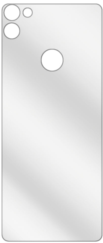 dipos Displayschutz für Gigaset GS5 Rückseite, transparente Oberfläche, geringe Dicke und perfekte Passform