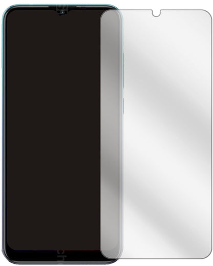 GioneeS12 Lite mit aufgebrachter dipos Displayschutzfolie, glasklare Darstellung ohne Einschränkungen