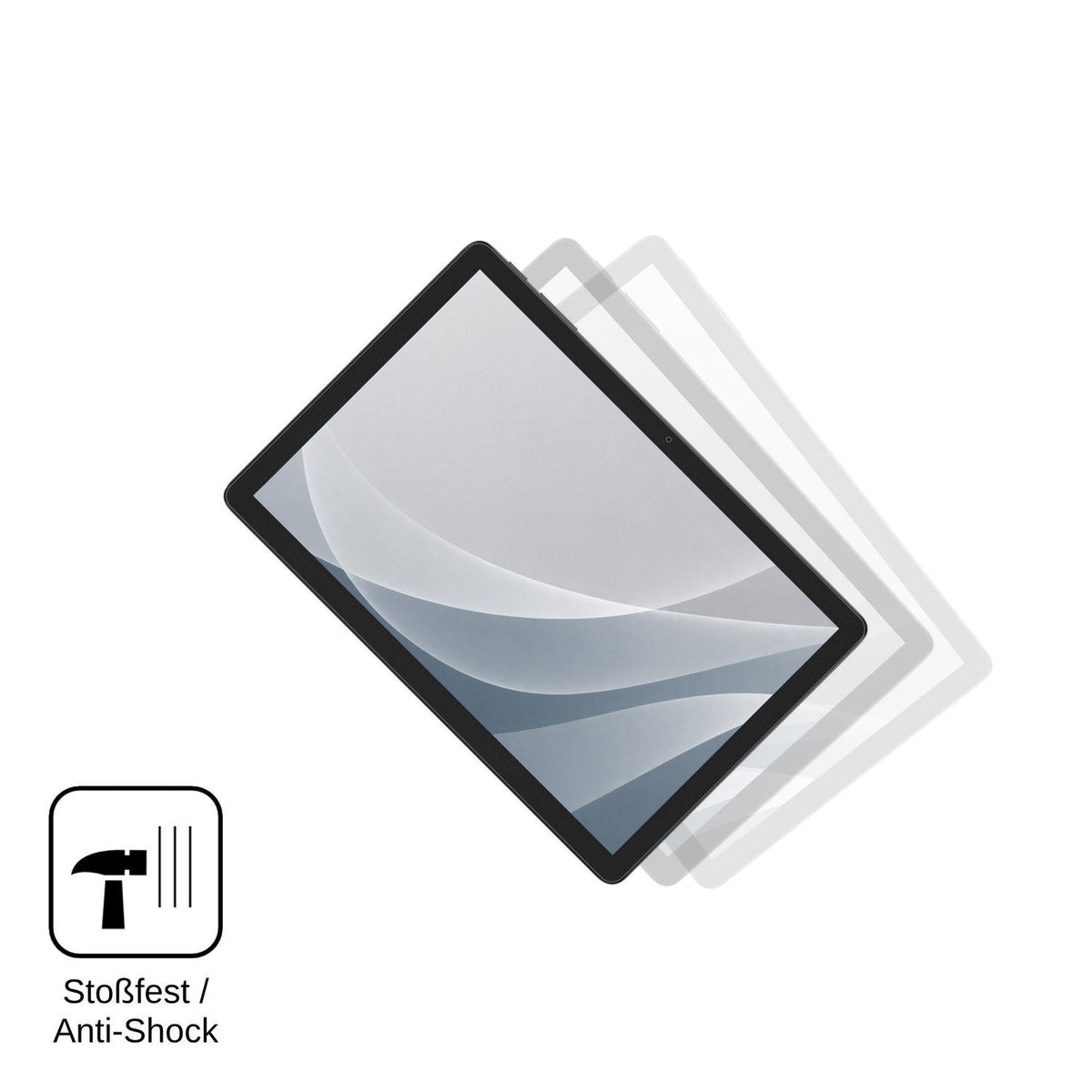 2x Screen Protector for Alldocube iPlay 80 SE matte Flexible Glass 9H dipos