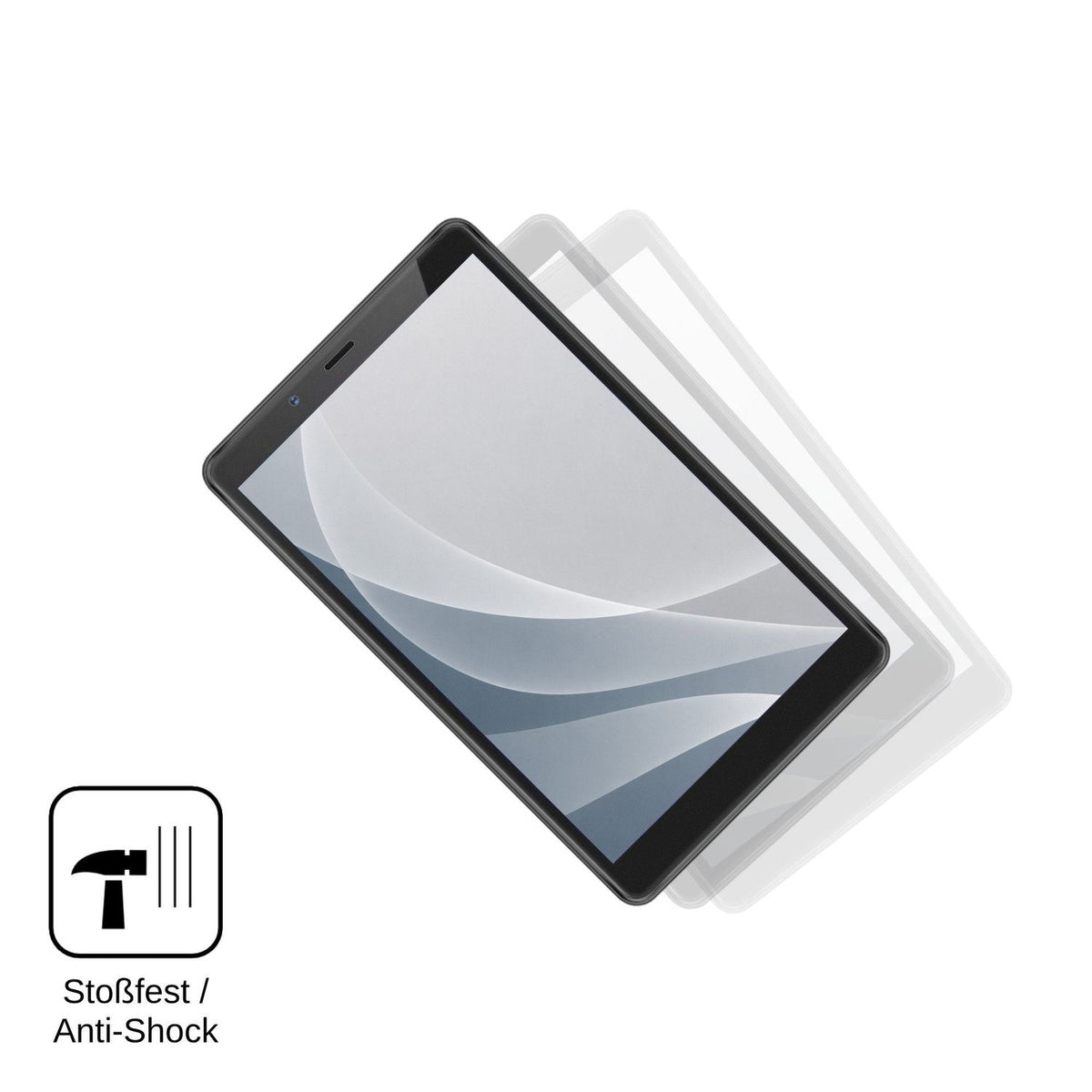 2x Screen Protector for Amoi Xiaxin P300 Max matte Flexible Glass 9H dipos