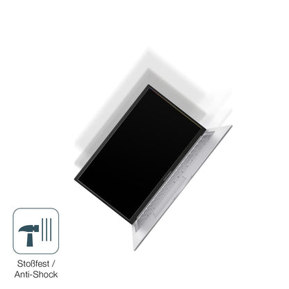 Schutz gegen Kratzer auf dem ASUS 17.3 Zoll i1355U Glas durch Schlüssel, Stöße gegen die Tischkante oder Stürze