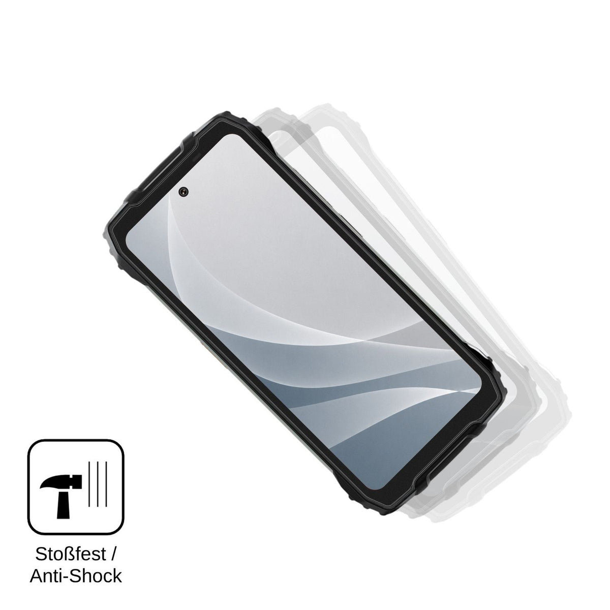 2x Screen Protector for Ausriray PILOT 3 matte Flexible Glass 9H dipos