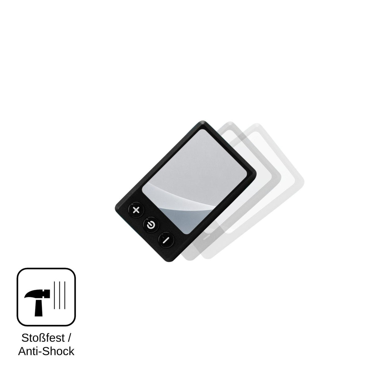 2x Screen Protector for Bassadoro Lenker Display S E matte Flexible Glass 9H dipos