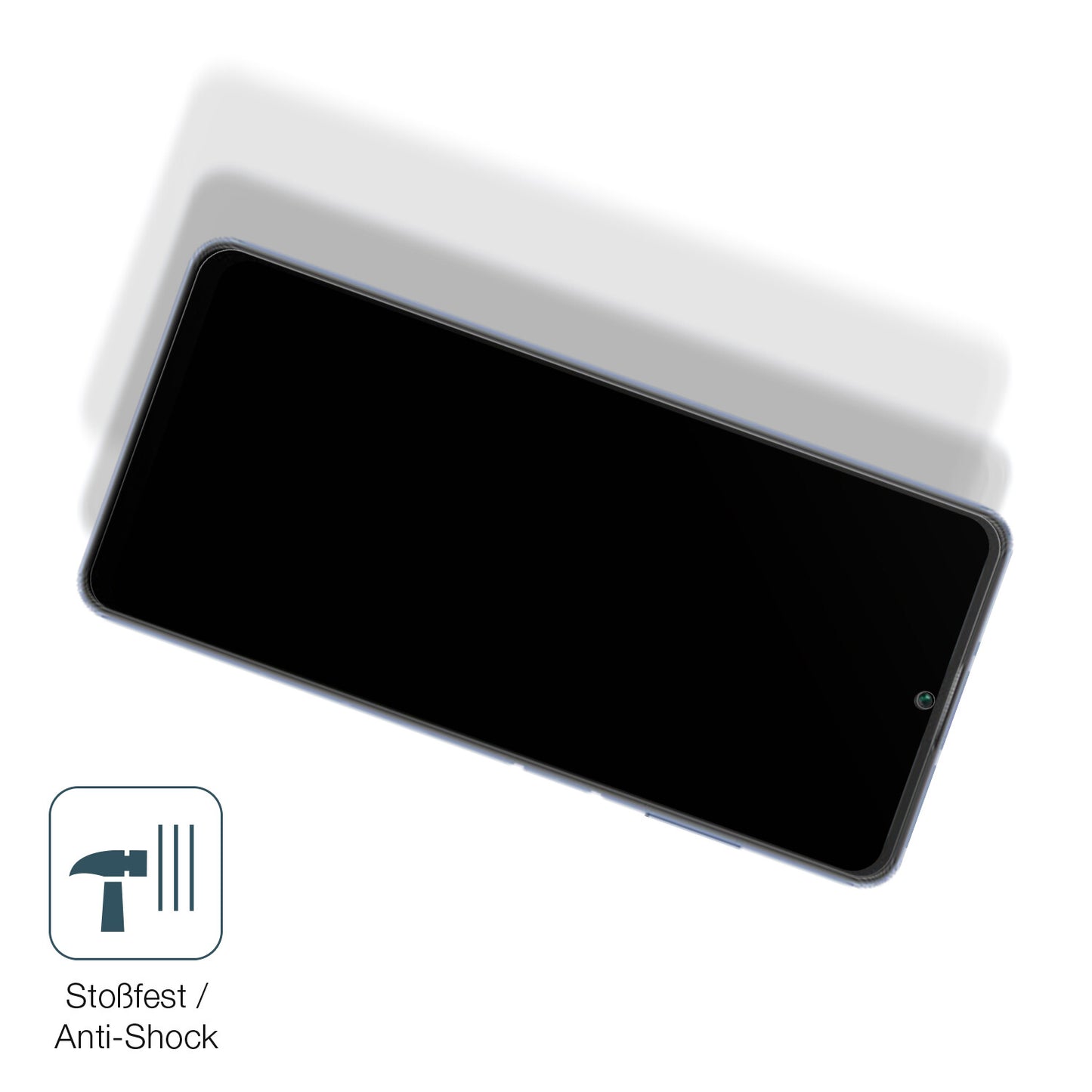 Schutz gegen Kratzer auf dem Blackview A53 Pro Glas durch Schlüssel, Stöße gegen die Tischkante oder Stürze