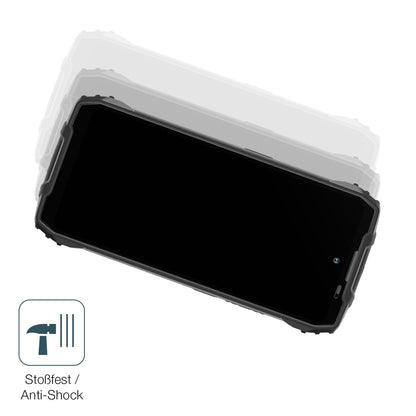 Schutz gegen Kratzer auf dem Blackview BL7000 Glas durch Schlüssel, Stöße gegen die Tischkante oder Stürze