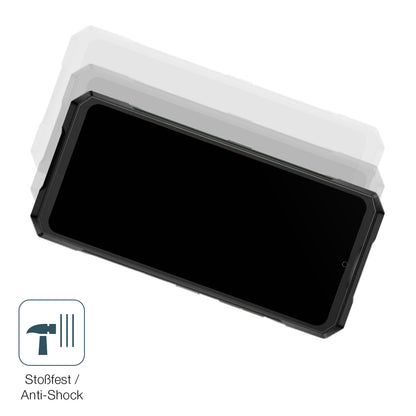 Schutz gegen Kratzer auf dem Doogee Blade GT Pro Glas durch Schlüssel, Stöße gegen die Tischkante oder Stürze