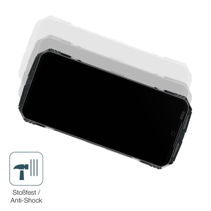 Schutz gegen Kratzer auf dem Doogee S118 Glas durch Schlüssel, Stöße gegen die Tischkante oder Stürze