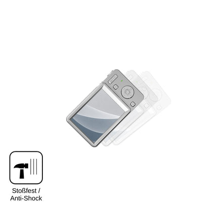 2x Screen Protector for EfforPrac Slider matte Flexible Glass 9H dipos