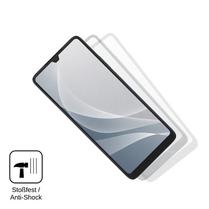 2x Screen Protector for EinfachFon Senior matte Flexible Glass 9H dipos