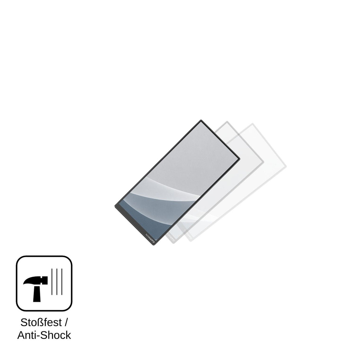 2x Screen Protector for Garmin Drive 8.8 matte Flexible Glass 9H dipos