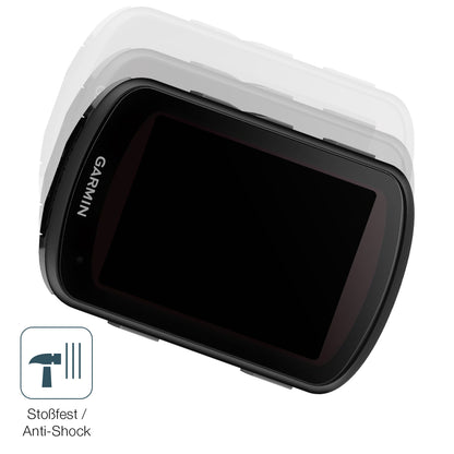 Schutz gegen Kratzer auf dem Garmin Edge 840 Glas durch Schlüssel, Stöße gegen die Tischkante oder Stürze