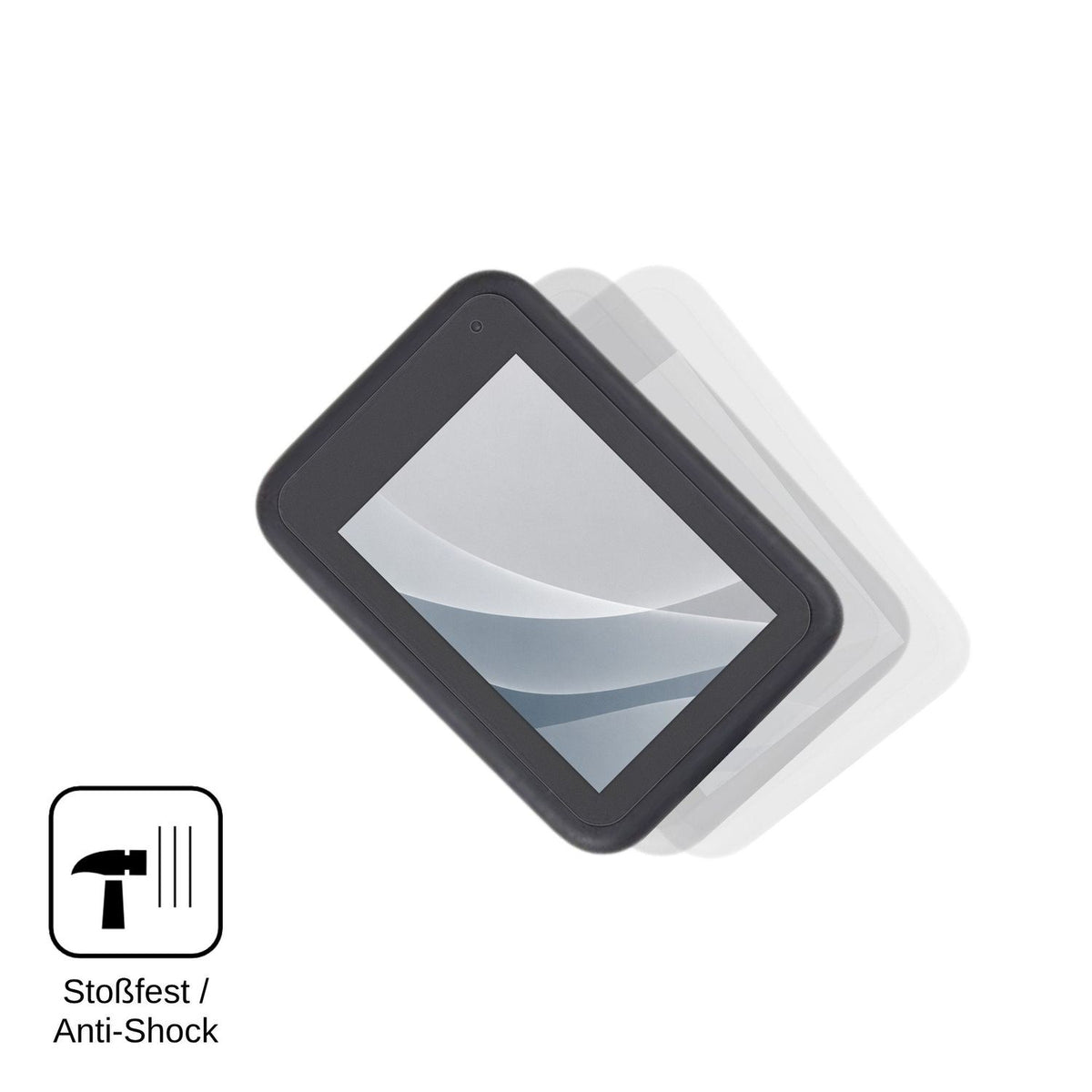 2x Screen Protector for GoPro Hero 10 matte Flexible Glass 9H dipos