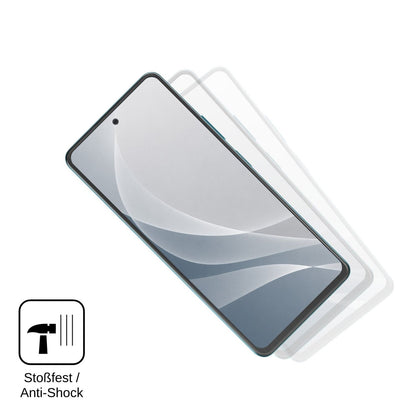 2x Screen Protector for HMD Vibe2 Pro matte Flexible Glass 9H dipos