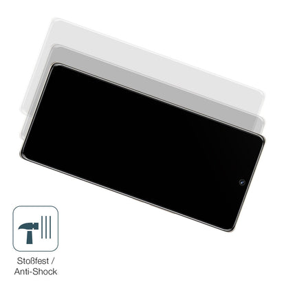 Schutz gegen Kratzer auf dem Honor 80 SE Glas durch Schlüssel, Stöße gegen die Tischkante oder Stürze