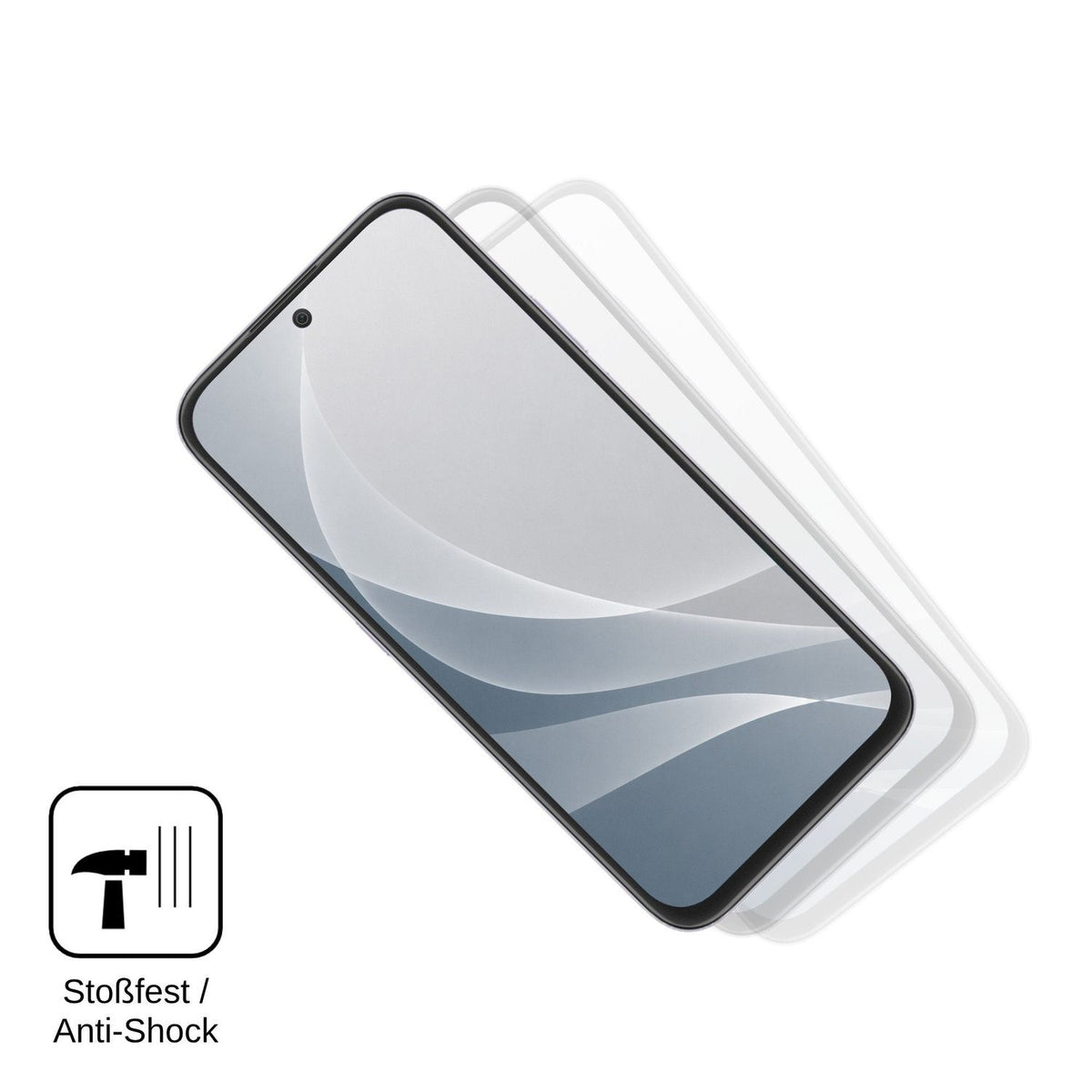 2x Screen Protector for Honor Play 11 matte Flexible Glass 9H dipos