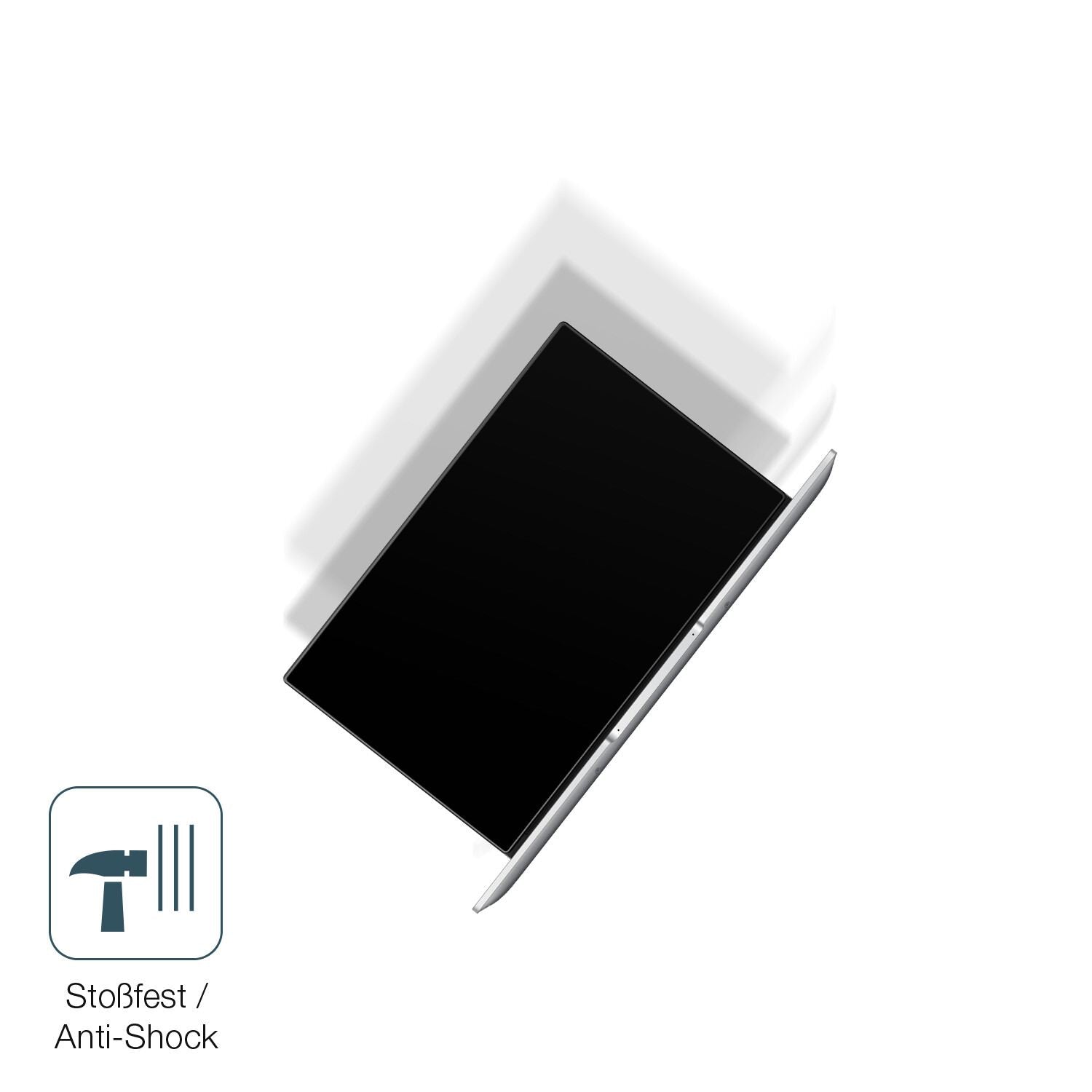 Schutz gegen Kratzer auf dem Huawei Matebook 14 Glas durch Schlüssel, Stöße gegen die Tischkante oder Stürze