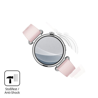 Schutz gegen Kratzer auf dem Huawei Watch GT 7 41 mm Glas durch Schlüssel, Stöße gegen die Tischkante oder Stürze