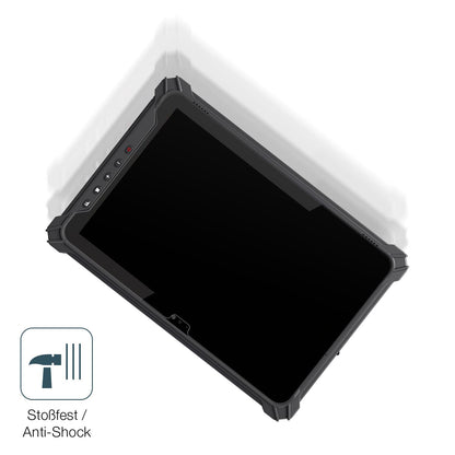 Schutz gegen Kratzer auf dem iEdge T10W 10.1 Zoll Glas durch Schlüssel, Stöße gegen die Tischkante oder Stürze