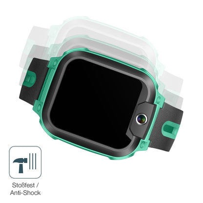 Schutz gegen Kratzer auf dem Imoo Watch Phone Z1 Glas durch Schlüssel, Stöße gegen die Tischkante oder Stürze