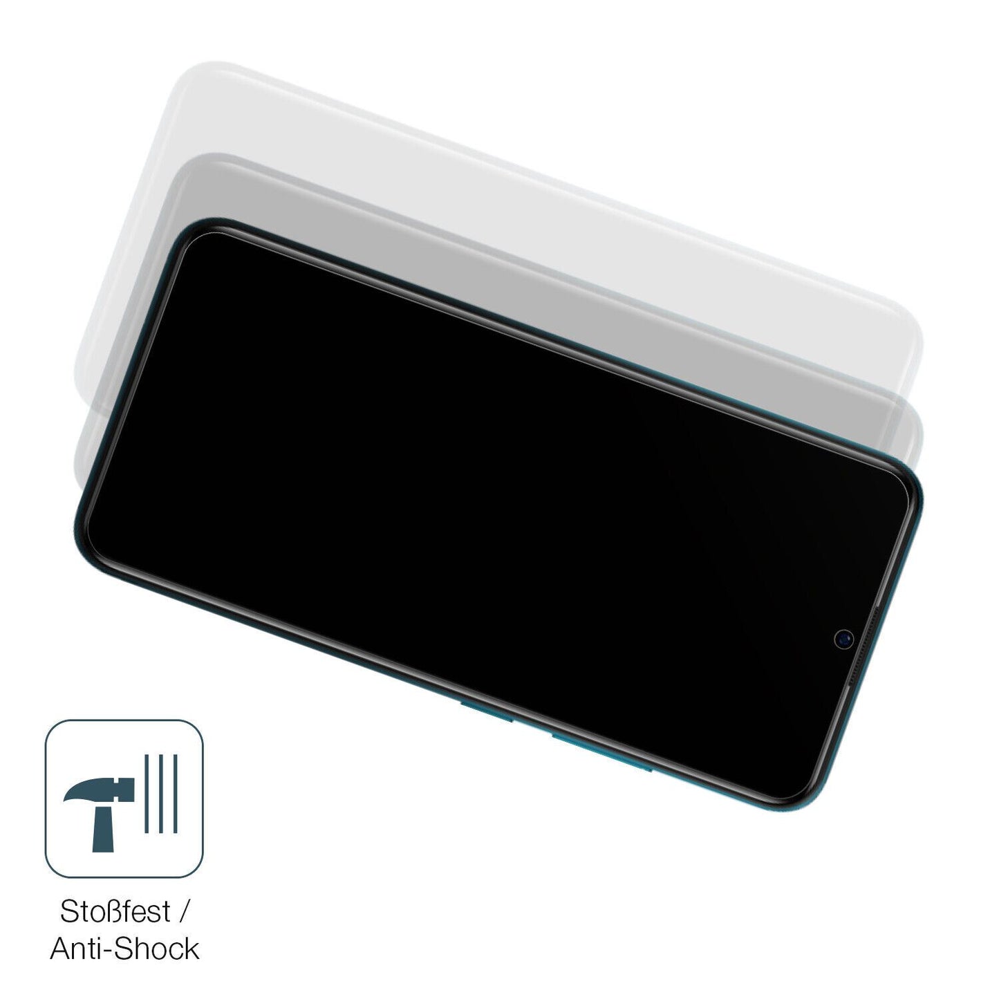 Schutz gegen Kratzer auf dem itel S15 Pro Glas durch Schlüssel, Stöße gegen die Tischkante oder Stürze
