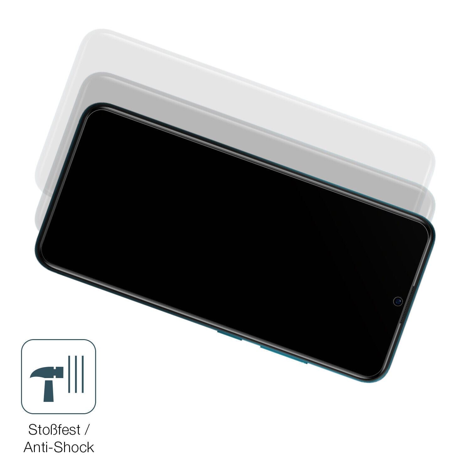 Schutz gegen Kratzer auf dem itel S15 Pro Glas durch Schlüssel, Stöße gegen die Tischkante oder Stürze