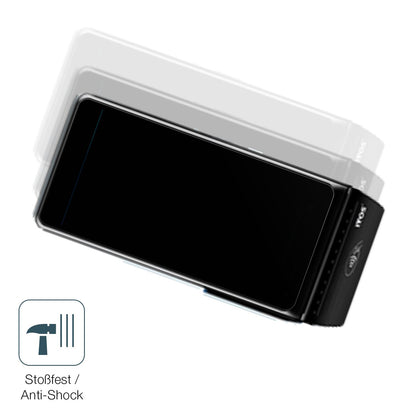 Schutz gegen Kratzer auf dem Itos CM5 Glas durch Schlüssel, Stöße gegen die Tischkante oder Stürze