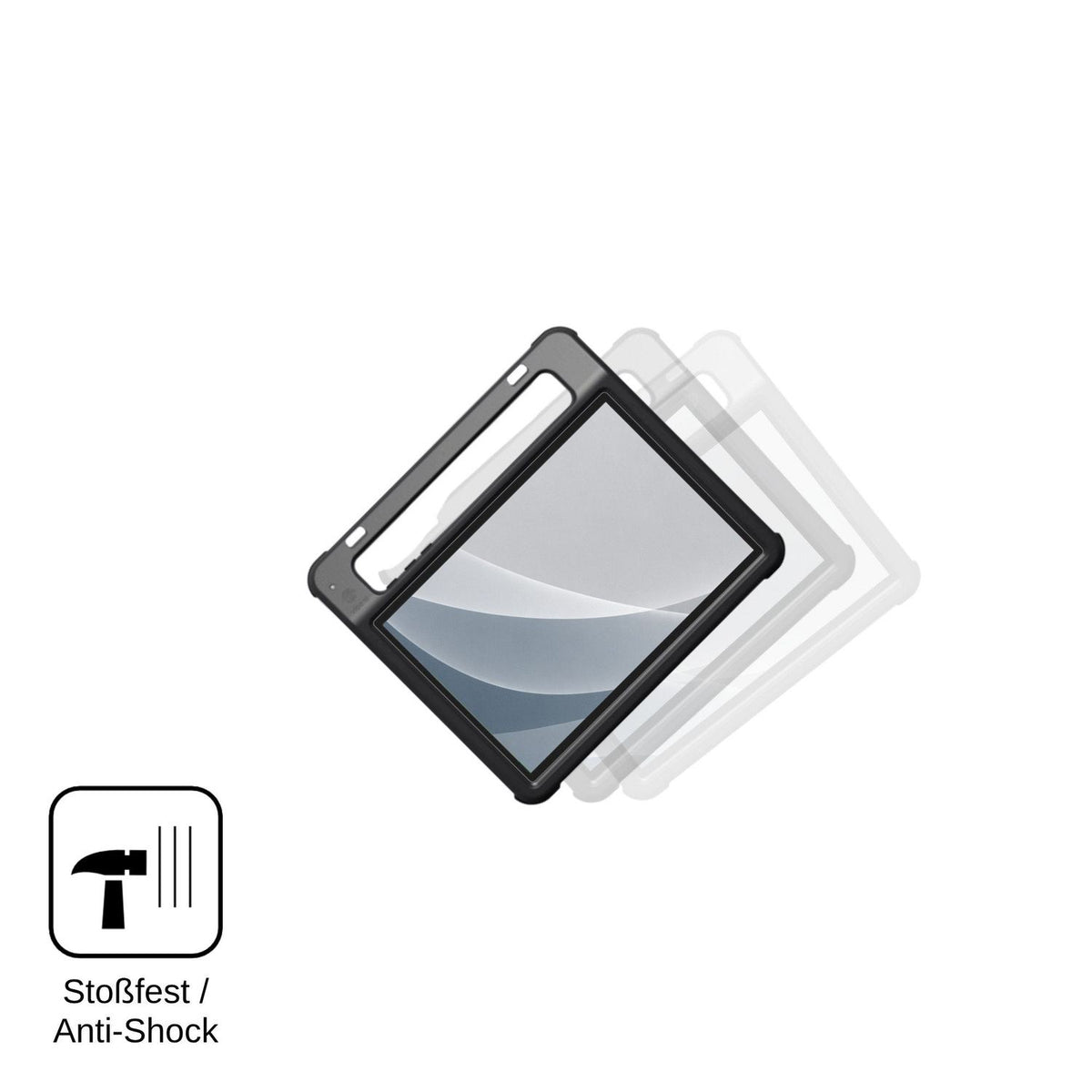 2x Screen Protector for Jabbla Vibe 12 Plus matte Flexible Glass 9H dipos