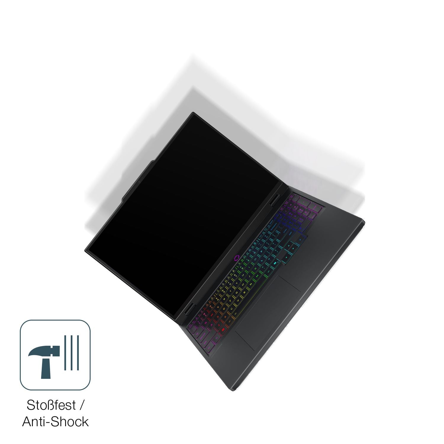 Schutz gegen Kratzer auf dem Lenovo Legion 5 15IRX10 Glas durch Schlüssel, Stöße gegen die Tischkante oder Stürze