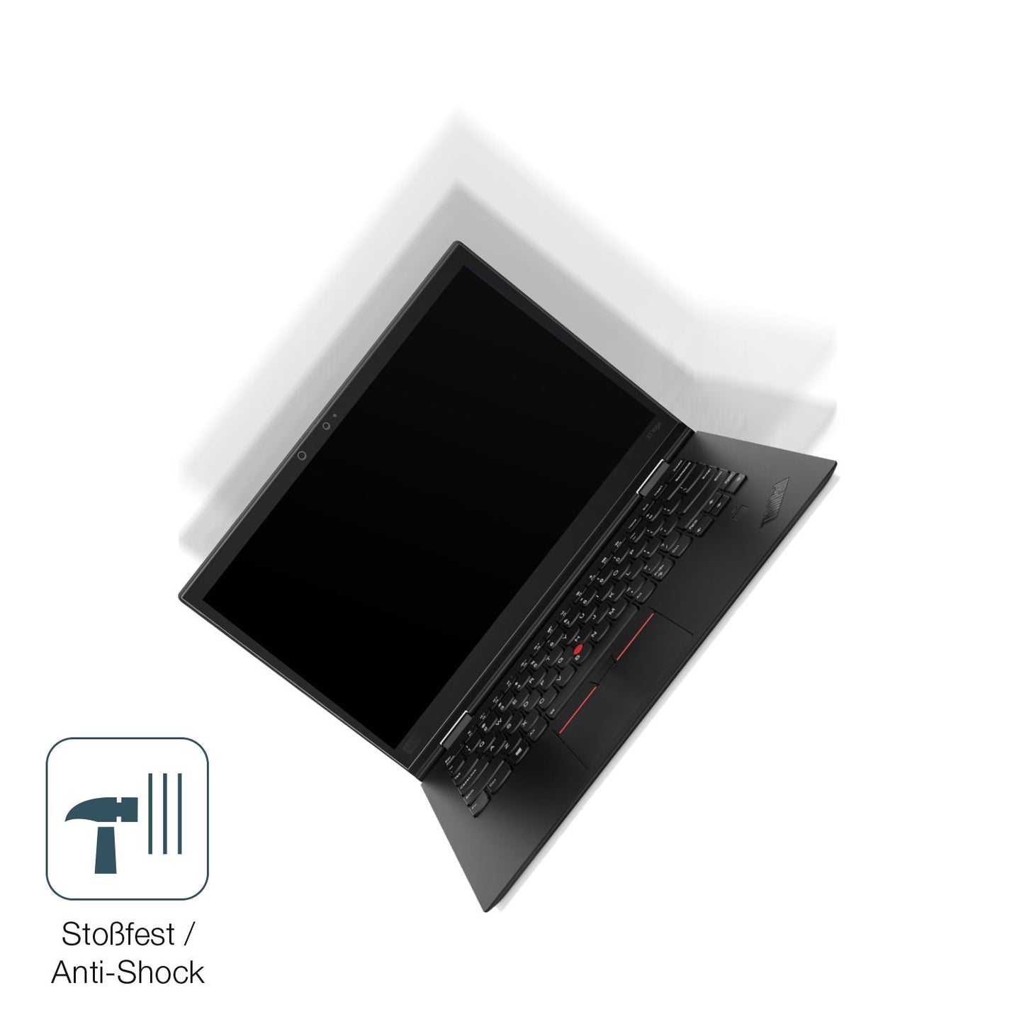 Schutz gegen Kratzer auf dem Lenovo X1 Yoga Tablet Gen 3 20LES 14 Zoll Glas durch Schlüssel, Stöße gegen die Tischkante oder Stürze