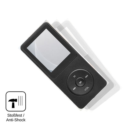 2x Screen Protector for LEVMEK GS-black mp3 matte Flexible Glass 9H dipos