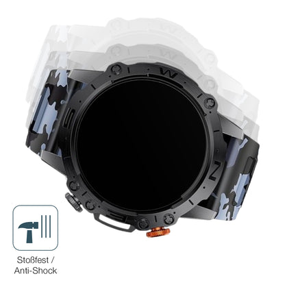 Schutz gegen Kratzer auf dem Lige 1.43 Zoll Smartwatch Glas durch Schlüssel, Stöße gegen die Tischkante oder Stürze