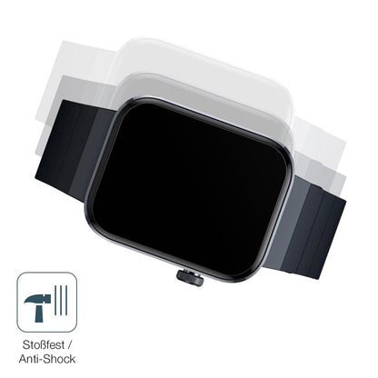 Schutz gegen Kratzer auf dem Mibro Watch T1 Glas durch Schlüssel, Stöße gegen die Tischkante oder Stürze