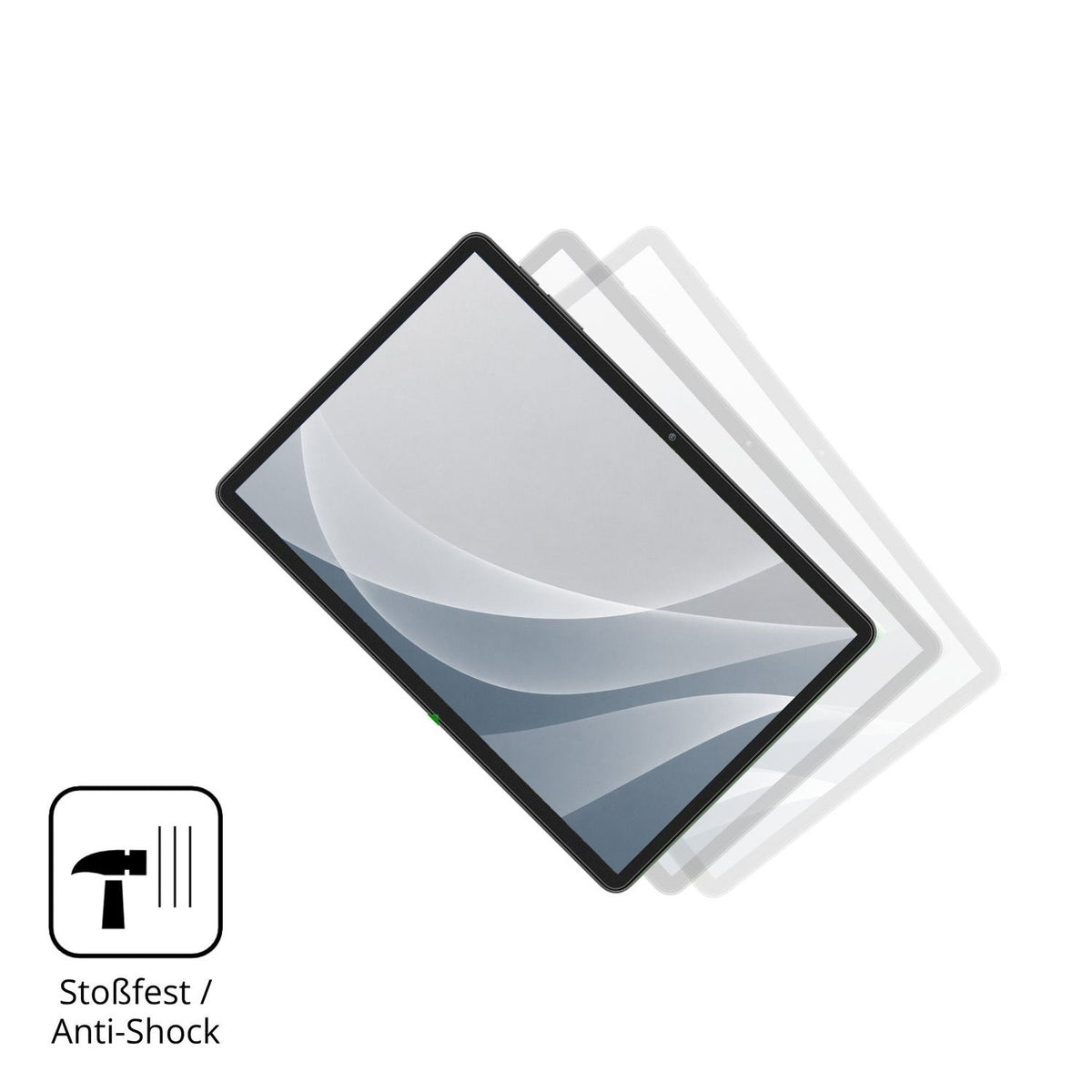 Schutz gegen Kratzer auf dem Nexall T30 Glas durch Schlüssel, Stöße gegen die Tischkante oder Stürze
