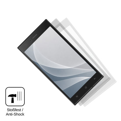 2x Screen Protector for Nomi i500 Sprint matte Flexible Glass 9H dipos