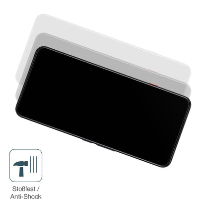 Schutz gegen Kratzer auf dem NUBIA Red Magic7S Pro Glas durch Schlüssel, Stöße gegen die Tischkante oder Stürze