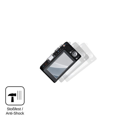 2x Screen Protector for Olympus Pen E-PL3 matte Flexible Glass 9H dipos
